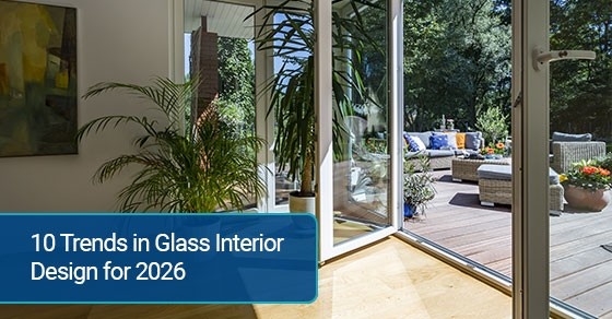 10 Trends in Glass Interior Design for 2026